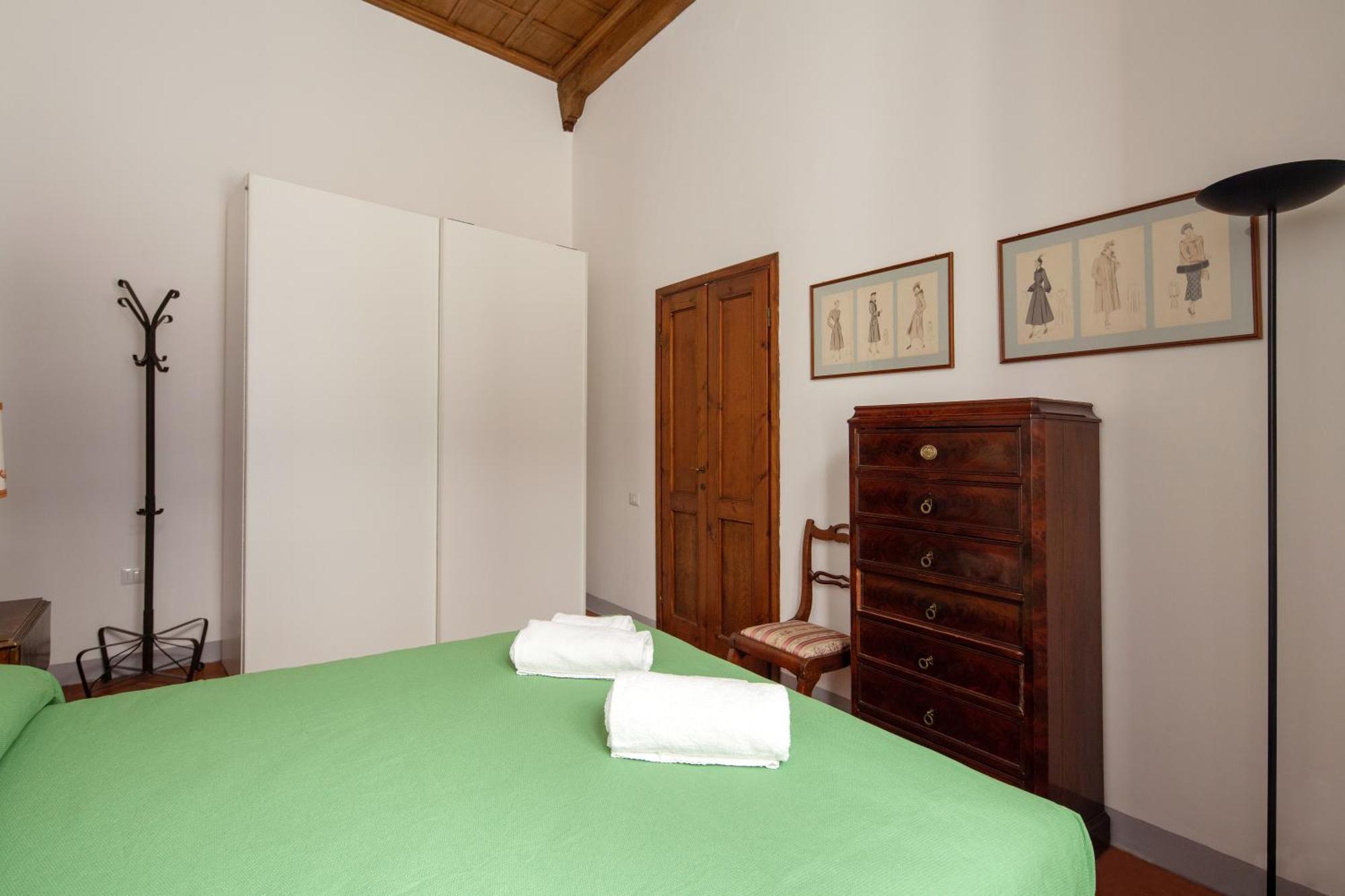 Aurora'S, Renaissance Suite, Historic Apartment, Pivot Location, Few Walks From All, Ac Bedroom Florens Exteriör bild